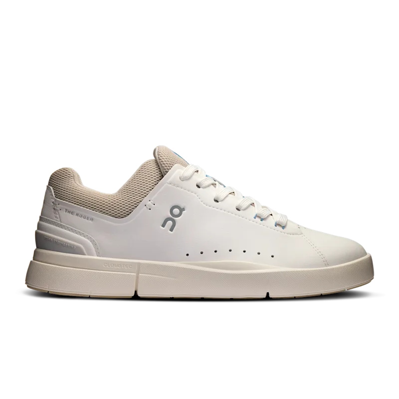 Sapatos Lifestyle On The Roger Advantage Feminino Branco Marrom | NL1026435