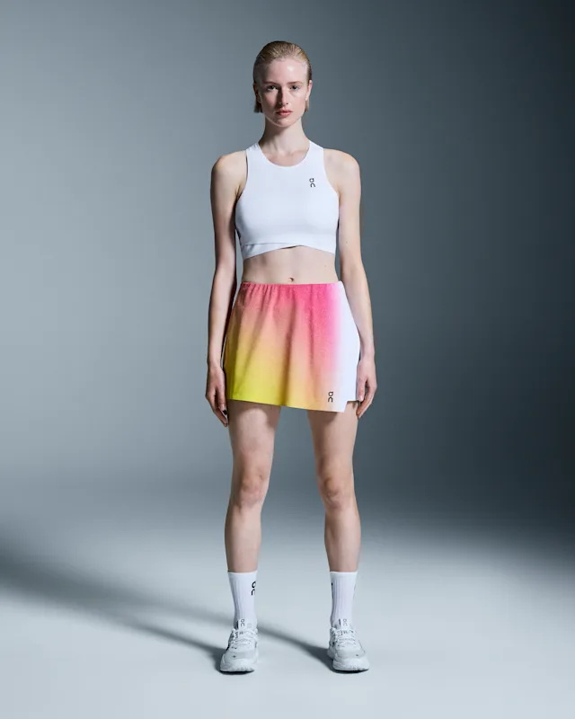 Tops On Court Crop Feminino Branco | VY2907385